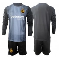 Maglia Calcio Inter Milan Portiere Prima Divisa Bambino 2025-26 Manica Lunga (+ pantaloncini)